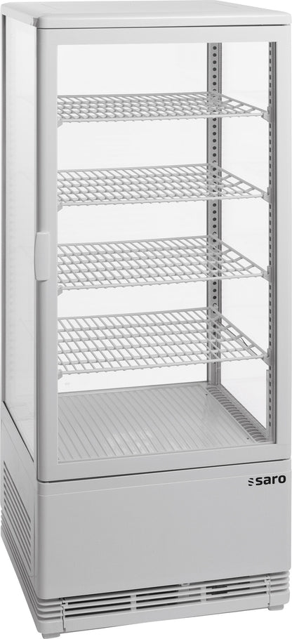Saro SC 100 refrigerated showcase, white