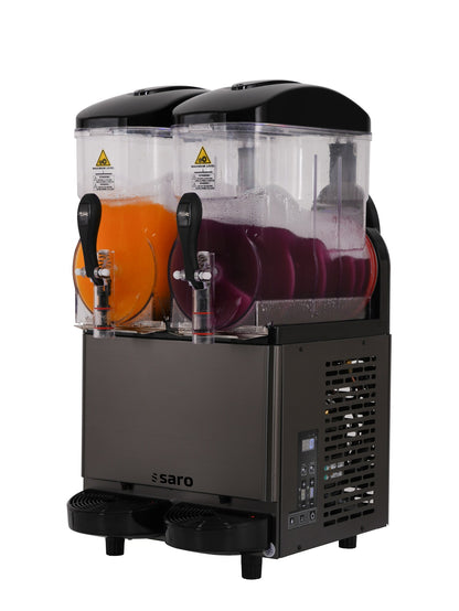 Saro SLUSH 2, filled with orange and purple slush