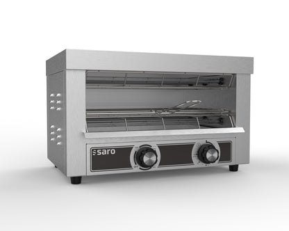 Saro ALAVA bread toaster, angled interior view
