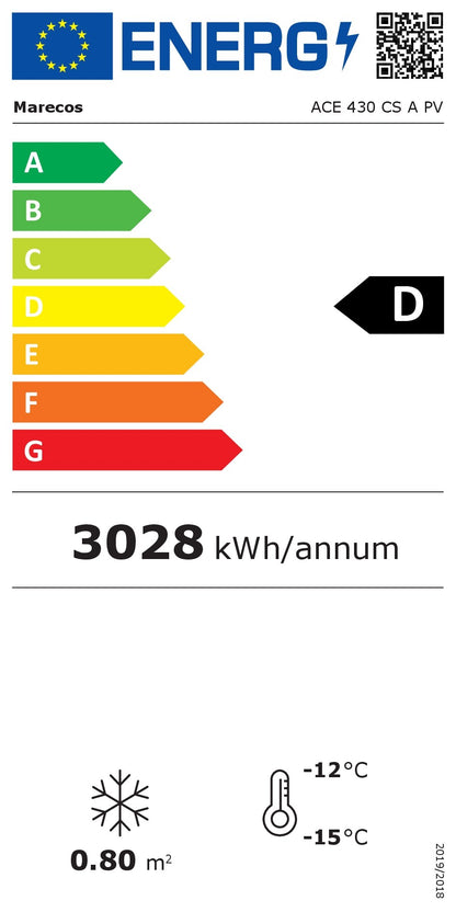 EU energy label, class D
