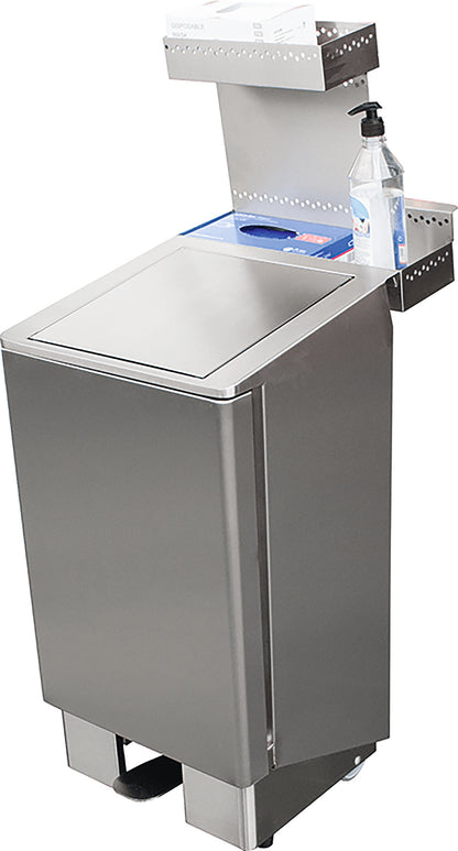 Saro JUPITER rubbish bin, hygiene attachment detail