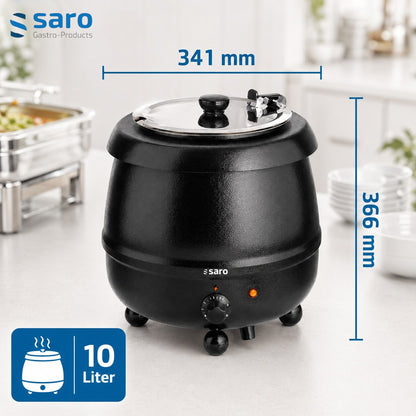 Saro SKZ-12 soup kettle, features