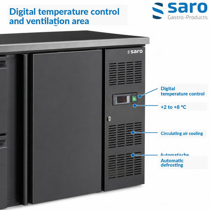 Saro BC 2100-2S bar cooler, feature 2
