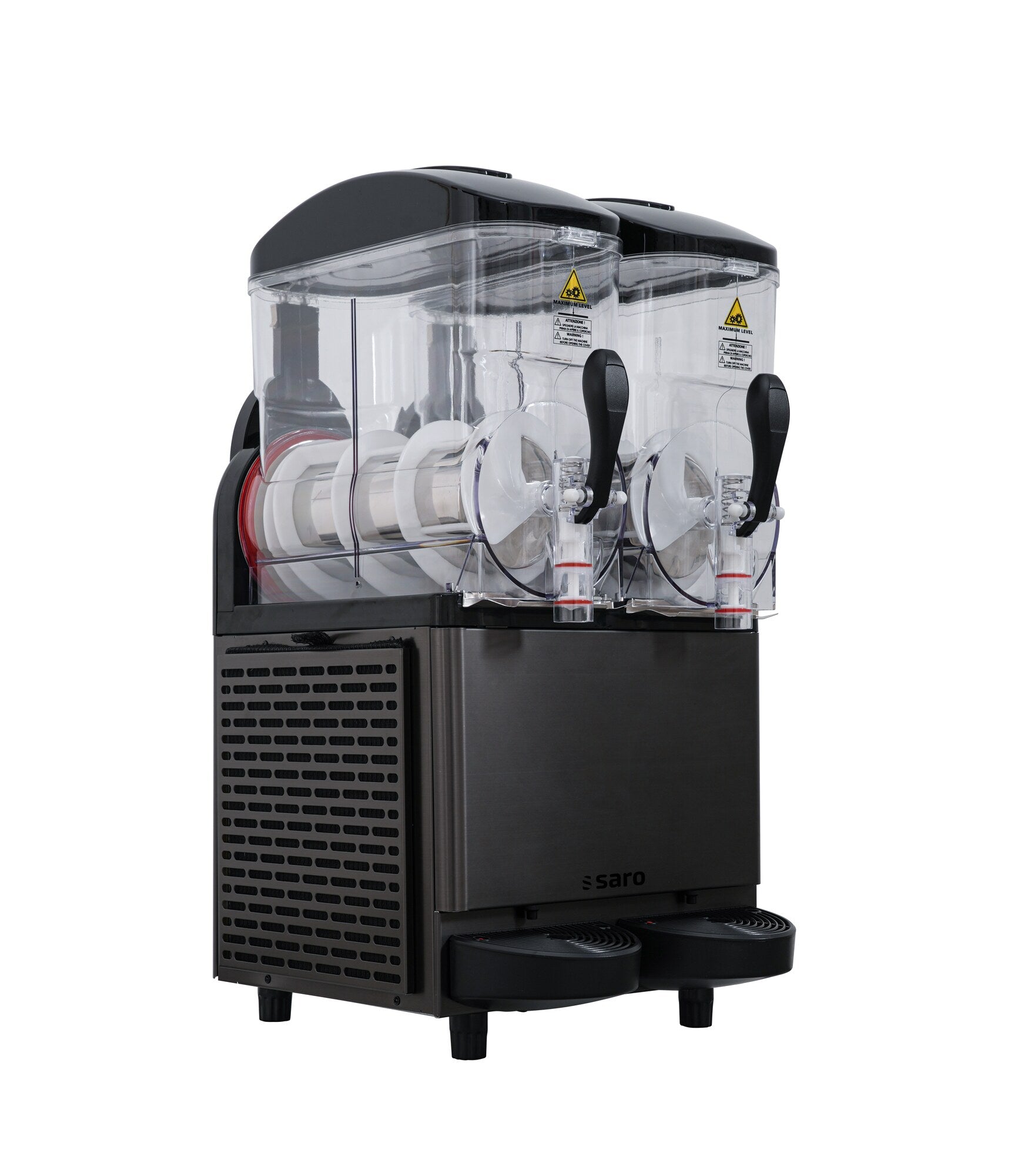 Saro SLUSH 2, side view with mixing augers
