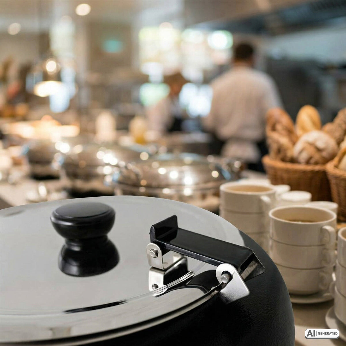 Saro SKZ-12 soup kettle, features