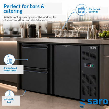 Saro BC 2100-2S bar cooler, feature 3