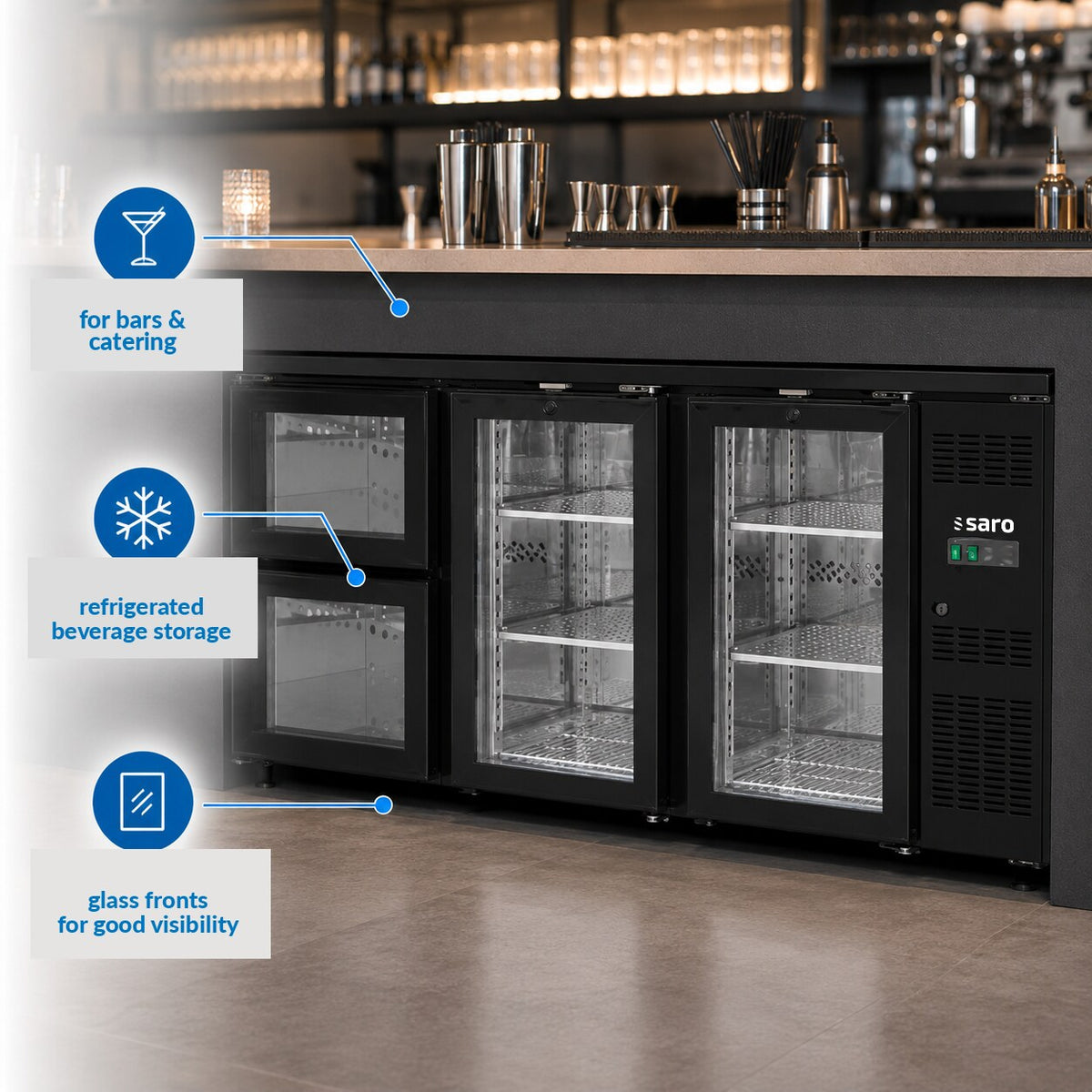 Saro BC 3100 G S2 bar cooler, feature 3