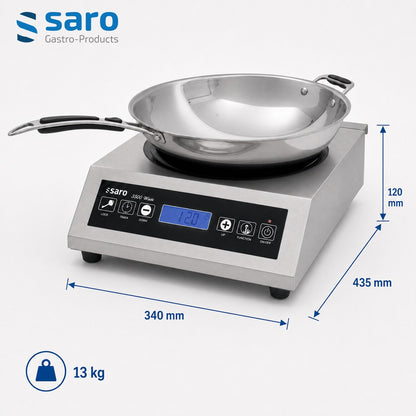 Saro LOUISA wok induction hob, features