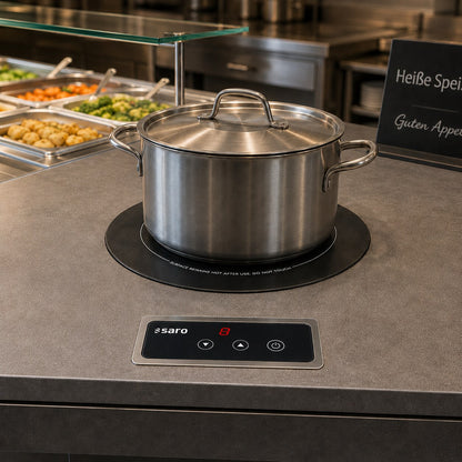 Saro EVA built-in induction plate, dimensions