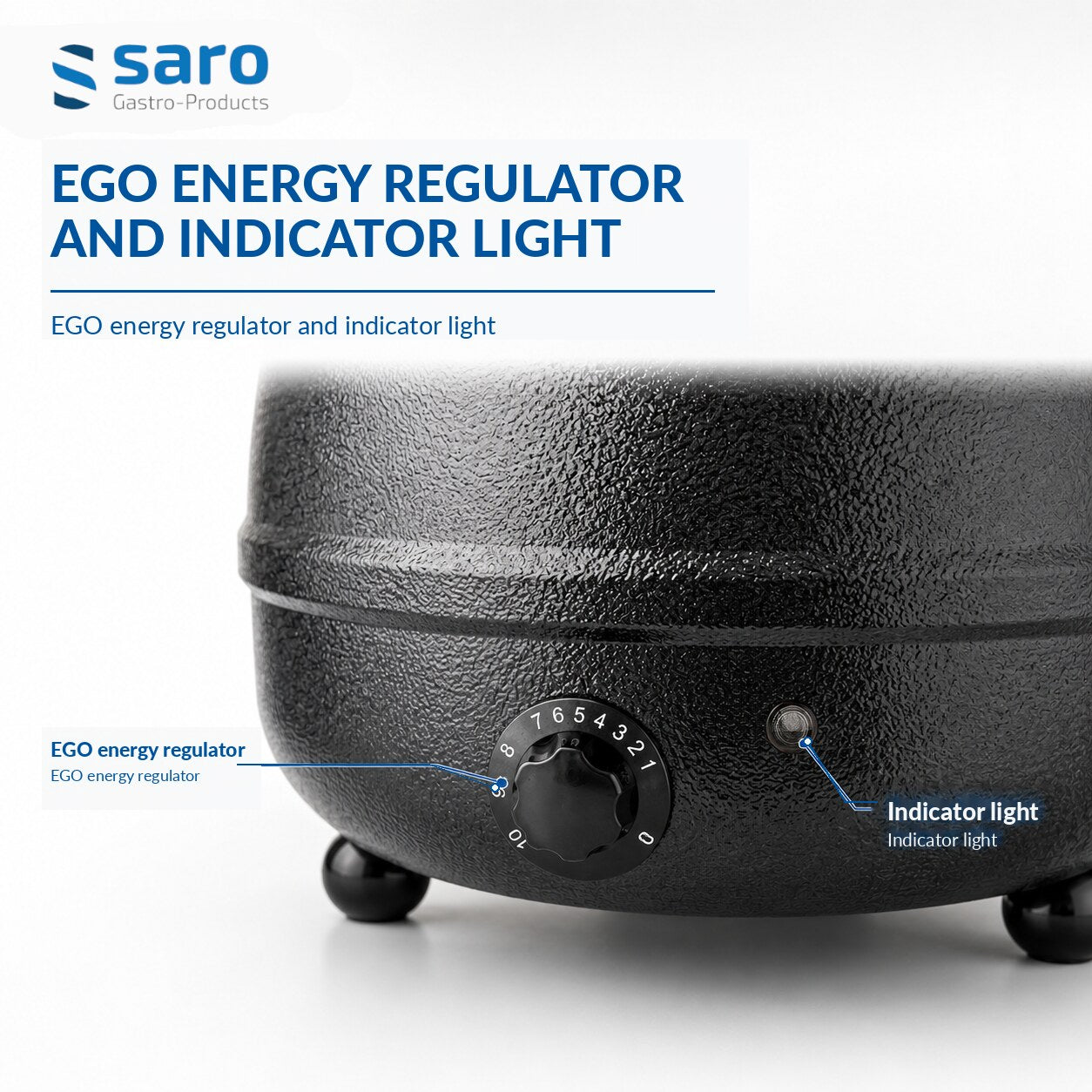 Saro SKZ-12 soup kettle, features