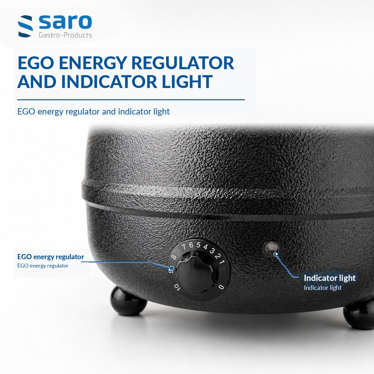 Saro SKZ-12 soup kettle, features