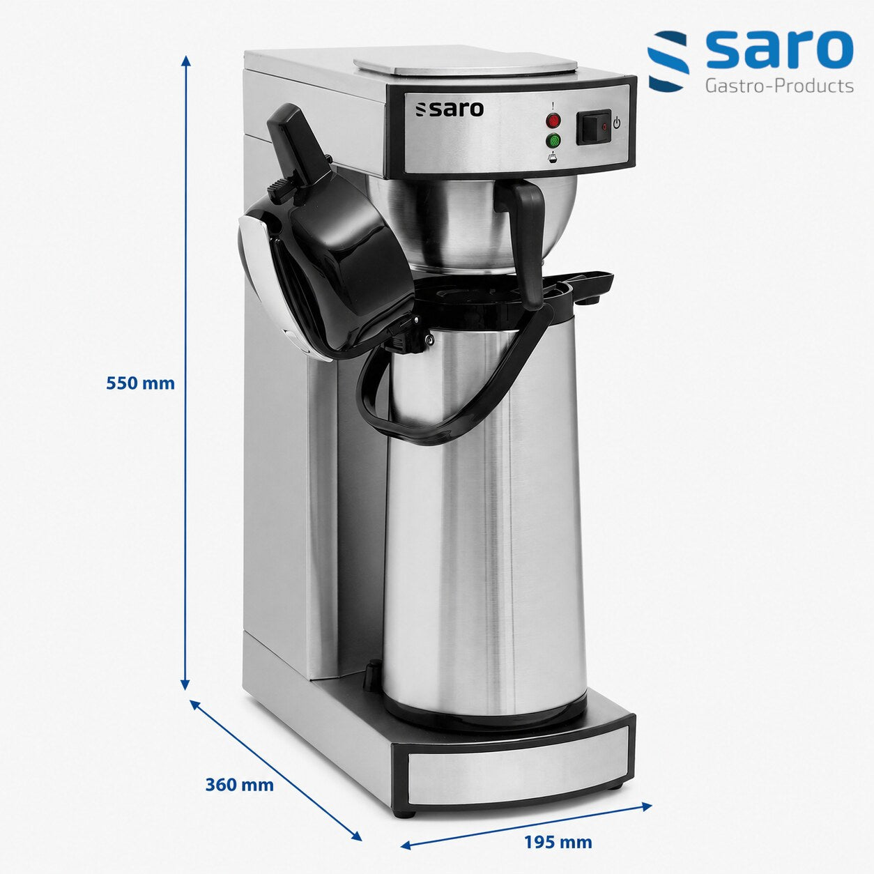Saro SAROMICA THERMO 24, dimensions diagram