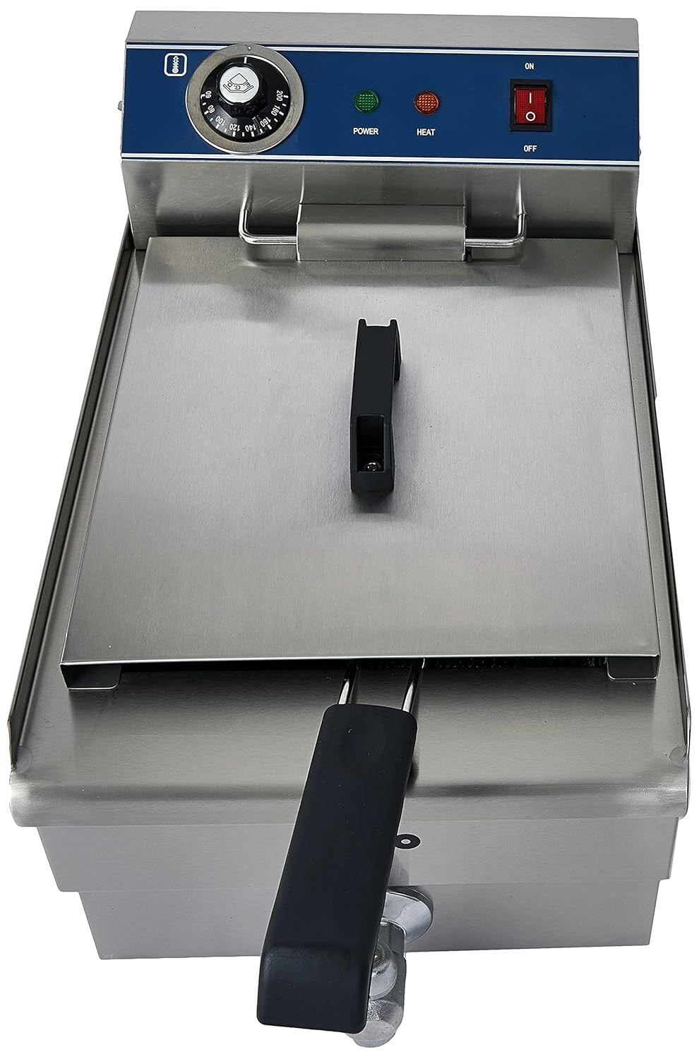 Saro FT 13 fryer, top view with lid closed