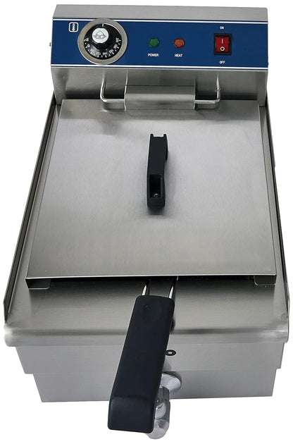 Saro FT 13 fryer, top view with lid closed