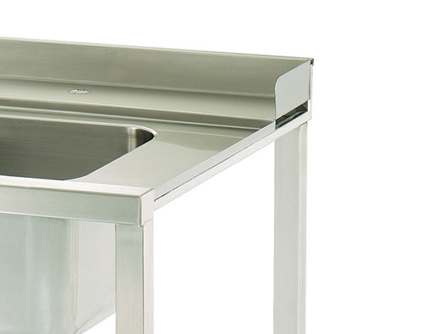 Maxima Dishwasher Table, 90 x 75 cm, Right, with Sink, additional view
