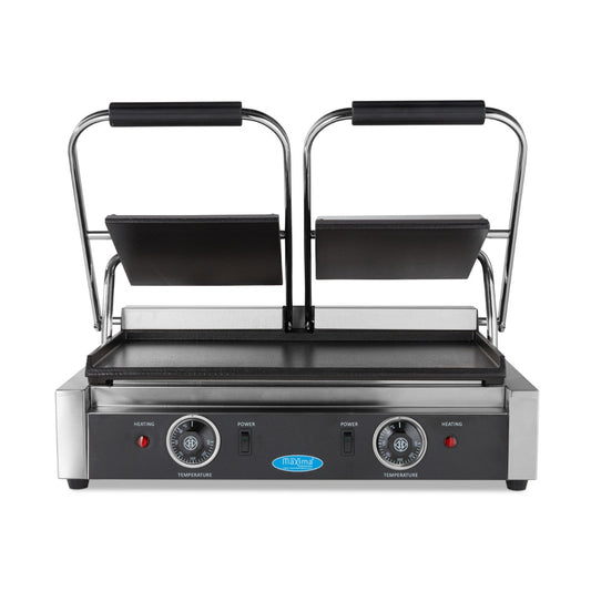 Maxima Contact Grill, Smooth, Double Plate, 2 x 220 mm, additional view