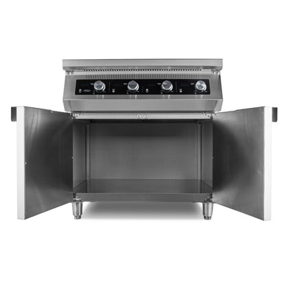 Maxima Induction Cooker 700, 4 Burners, 17 kW, with Stand, additional view