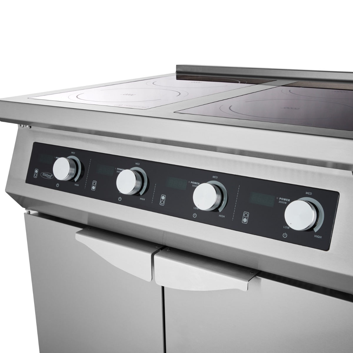 Maxima Induction Cooker 700, 4 Burners, 17 kW, with Stand, additional view