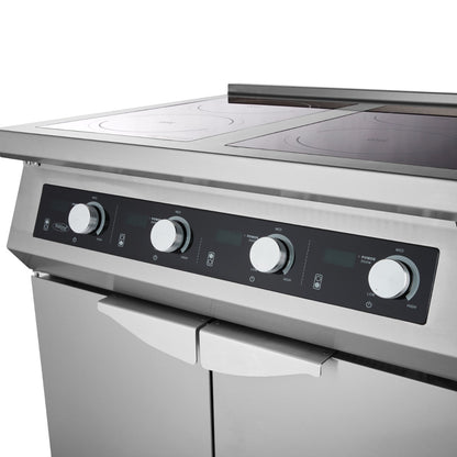 Maxima Induction Cooker 700, 4 Burners, 17 kW, with Stand, additional view