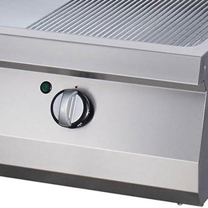 Maxima Heavy Duty Griddle, Half Grooved, Double Unit, Electric, additional view