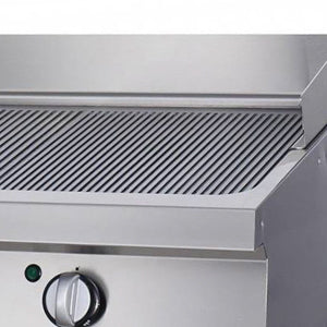 Maxima Heavy Duty Griddle, Grooved, Double Unit, Gas, additional view