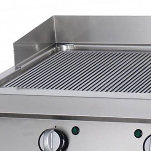Maxima Heavy Duty Griddle, Grooved, Double Unit, Gas, additional view