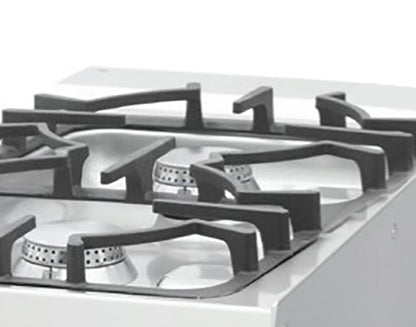Maxima Heavy Duty Gas Cooker, 2 Burners, 70 cm Deep, 13.5 kW, additional view