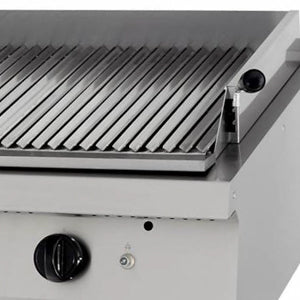 Maxima Heavy Duty Lava Stone Grill, Double, 14 kW, 70 cm Deep, additional view