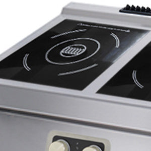 Maxima Induction Cooker, 2 Burners, 70 cm Deep, 7 kW, additional view