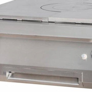 Maxima Solid Top, 22 mm Cast Iron, 70 cm Deep, Gas, additional view