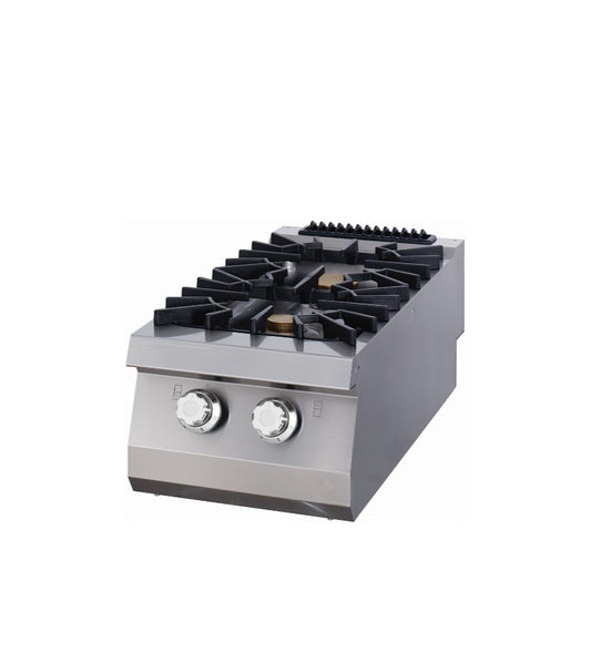 Maxima Premium Gas Cooker, 2 Burners, 90 cm Deep, 16 kW, product photo