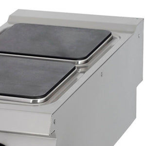 Maxima Premium Electric Cooker, 2 Burners, 90 cm Deep, 8 kW, additional view