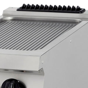 Maxima Premium Griddle, Grooved Chrome, Single Unit, Gas, additional view
