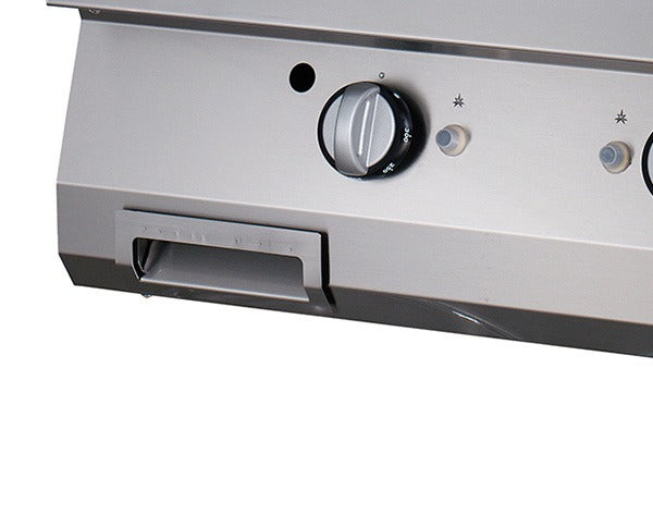 Maxima Premium Griddle, Half Grooved, Double Unit, Gas, additional view