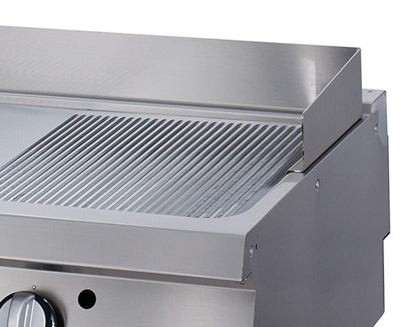 Maxima Premium Griddle, Half Grooved, Double Unit, Gas, additional view