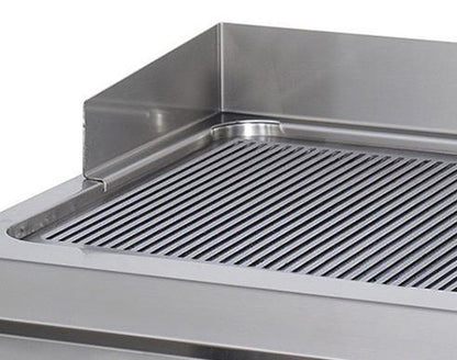 Maxima Premium Griddle, Grooved Chrome, Double Unit, Gas, additional view