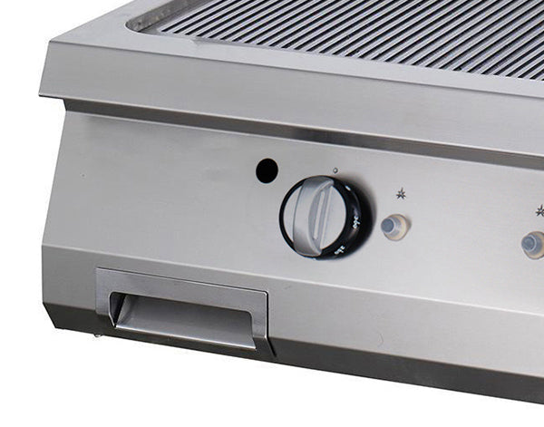 Maxima Premium Griddle, Grooved Chrome, Double Unit, Electric, additional view