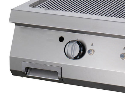Maxima Premium Griddle, Grooved Chrome, Double Unit, Electric, additional view