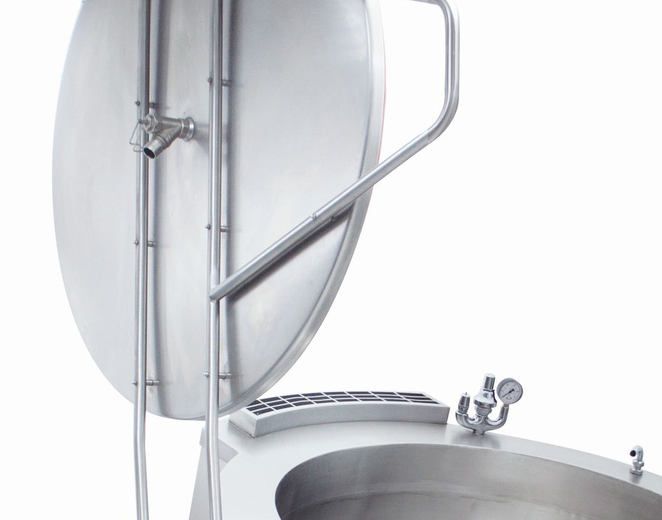 Maxima Tilting Boiling Pan, 550 L, Indirect, Gas, additional view