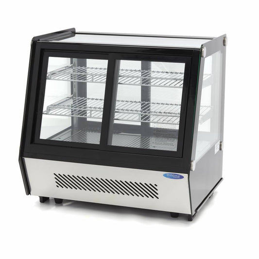 Maxima Display Fridge, 125 L, 71 cm, Front and Rear Sliding, product photo