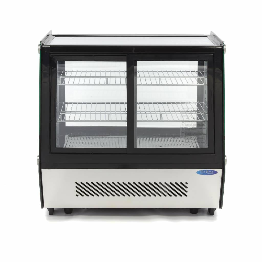 Maxima Display Fridge, 125 L, 71 cm, Front and Rear Sliding, additional view