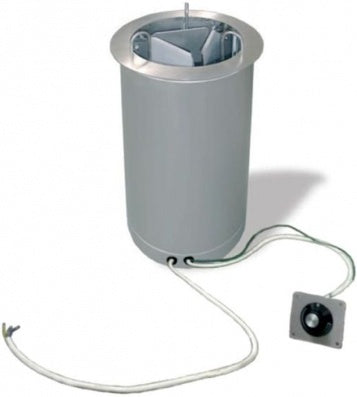 Drop-in plate dispenser heated
