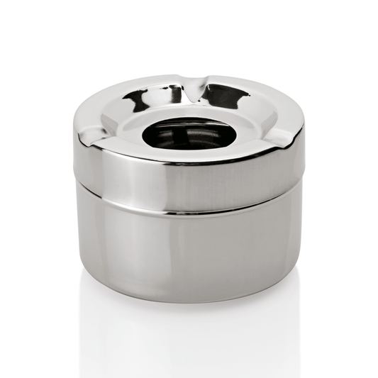 Was Wind Ashtray, Stainless Steel, Ø100 mm