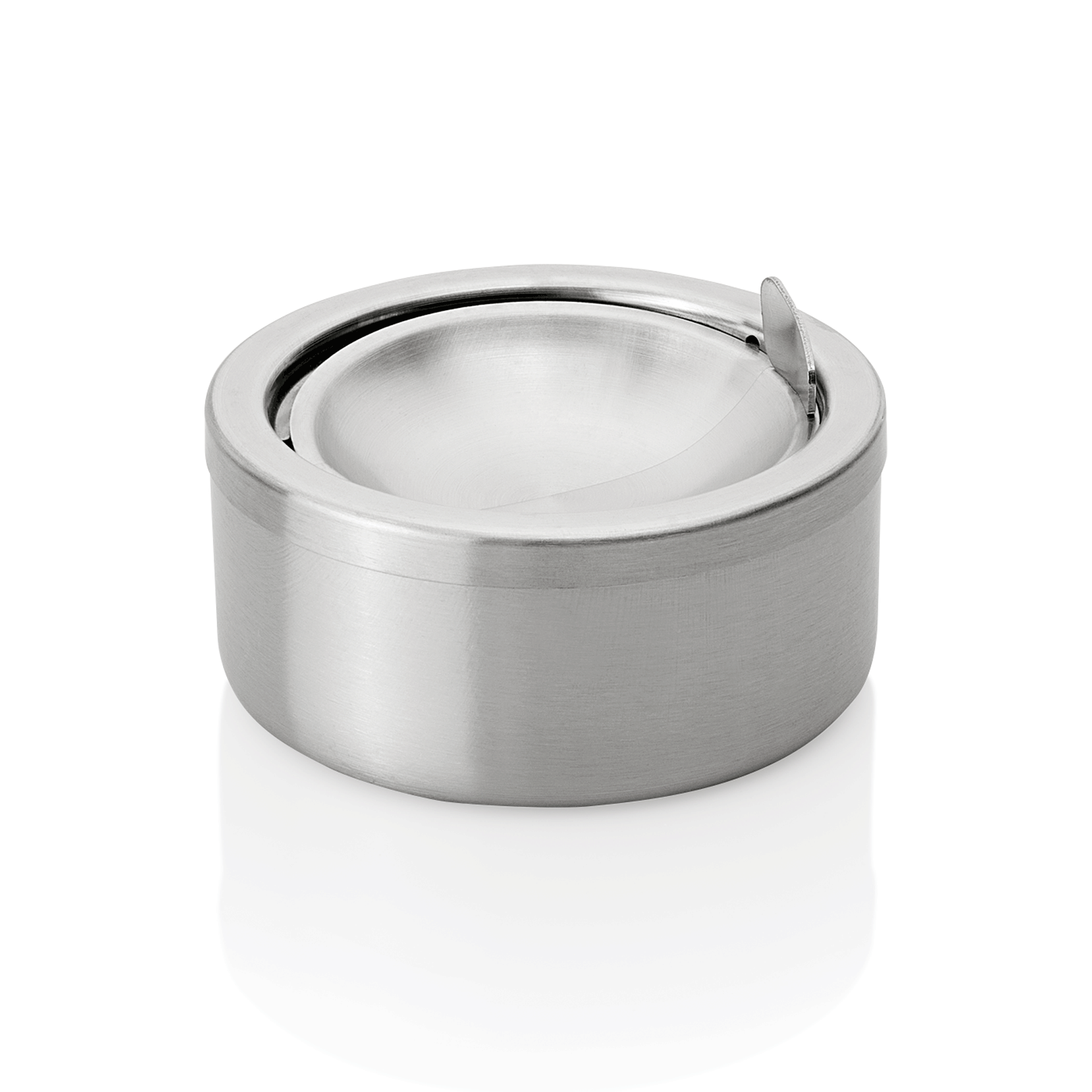 Was Push-Open Ashtray, Stainless Steel, Ø115 mm