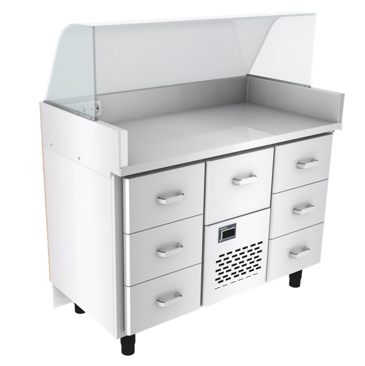 Heated Plate Dispenser, 0.8 kW, 30–70°C