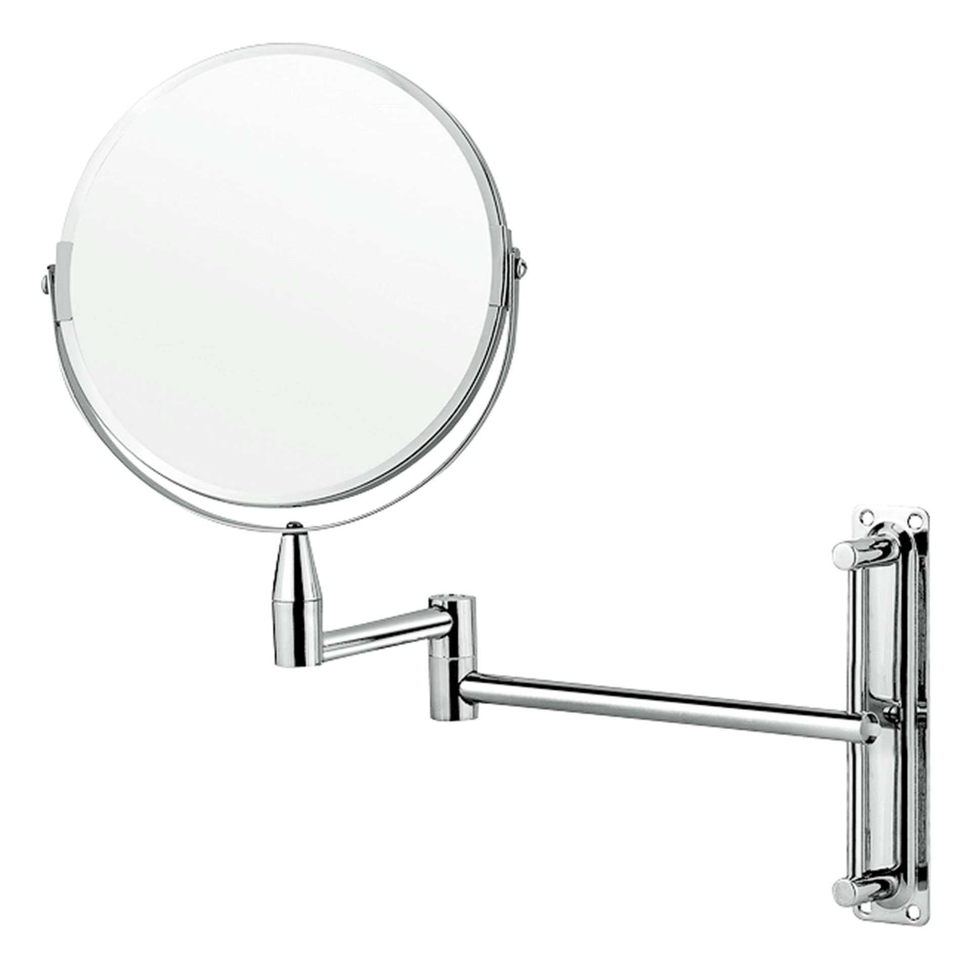 Was Wall-Mounted Cosmetic Mirror, Ø200 mm, 1x and 3x Magnification