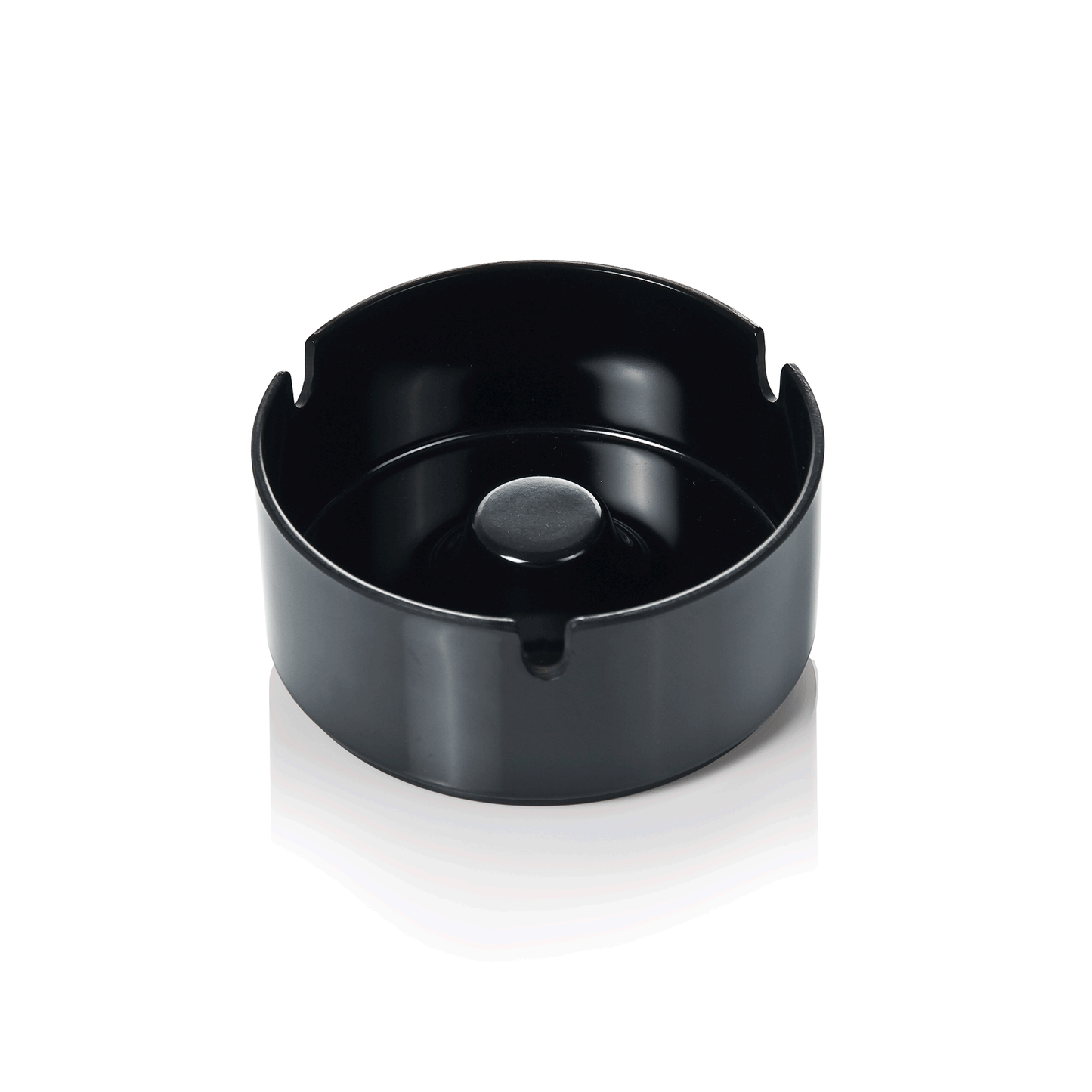 Was Ashtray, Melamine, Black, Ø100 mm, Set of 6
