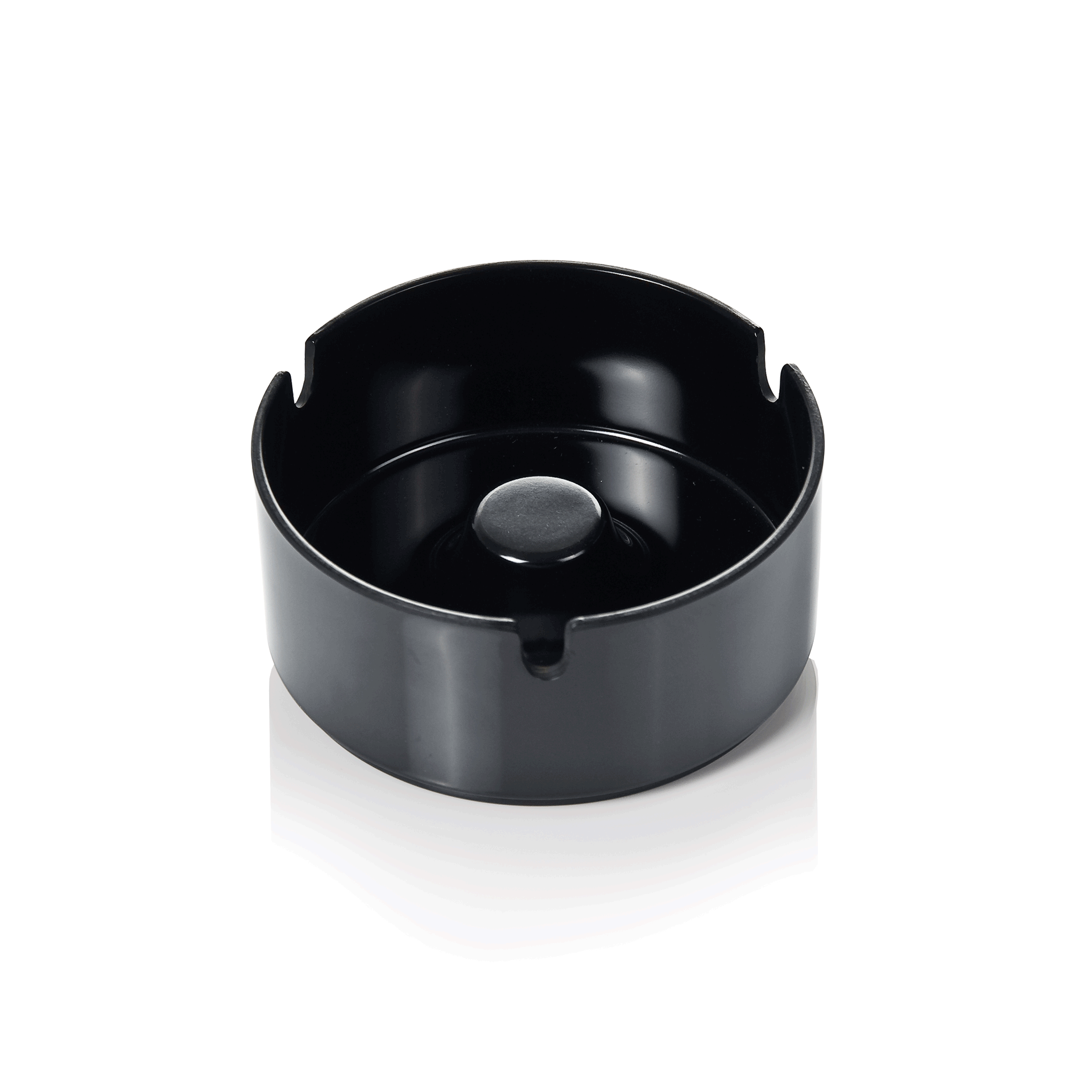Was Ashtray, Melamine, Black, Ø100 mm, Set of 6