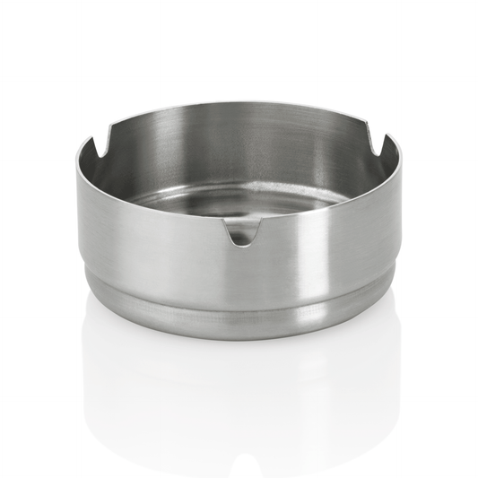Was Ashtray, Stainless Steel, Ø120 mm