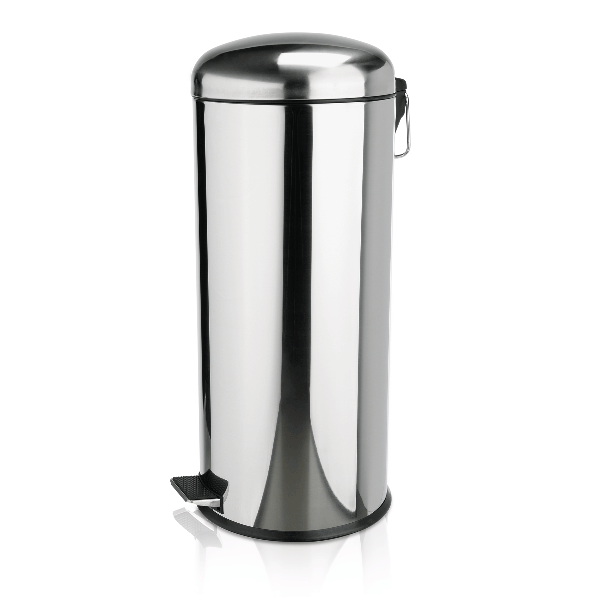Was Pedal Bin with Galvanised Insert, Ø300 mm, 30 L, Stainless Steel